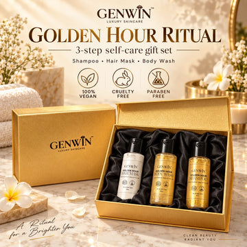 GENWIN Golden Hour Ritual – Mini Hair & Body Care Combo