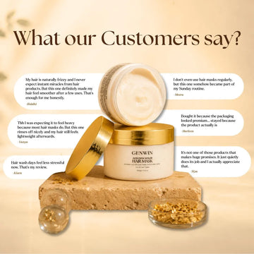 Ayurvedic Golden Hour Hair Mask | 24K Gold