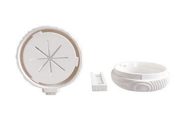 Wall Mounted Ripple Planter with Hidden Drip Tray