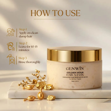 Ayurvedic Golden Hour Hair Mask | 24K Gold