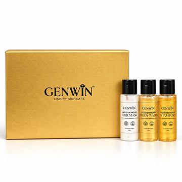 GENWIN Golden Hour Ritual – Mini Hair & Body Care Combo