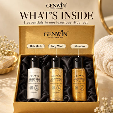 GENWIN Golden Hour Ritual – Mini Hair & Body Care Combo