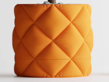 Wall Mounted Inflated Pillow Planter with Hidden Drip Tray