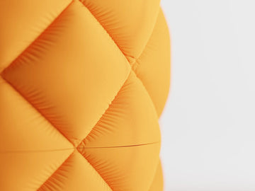 Wall Mounted Inflated Pillow Planter with Hidden Drip Tray