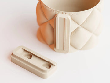 Wall Mounted Inflated Pillow Planter with Hidden Drip Tray